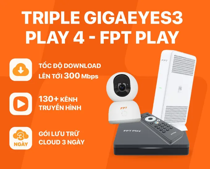 Triple GigaEyes3 Play4 - FPT Play